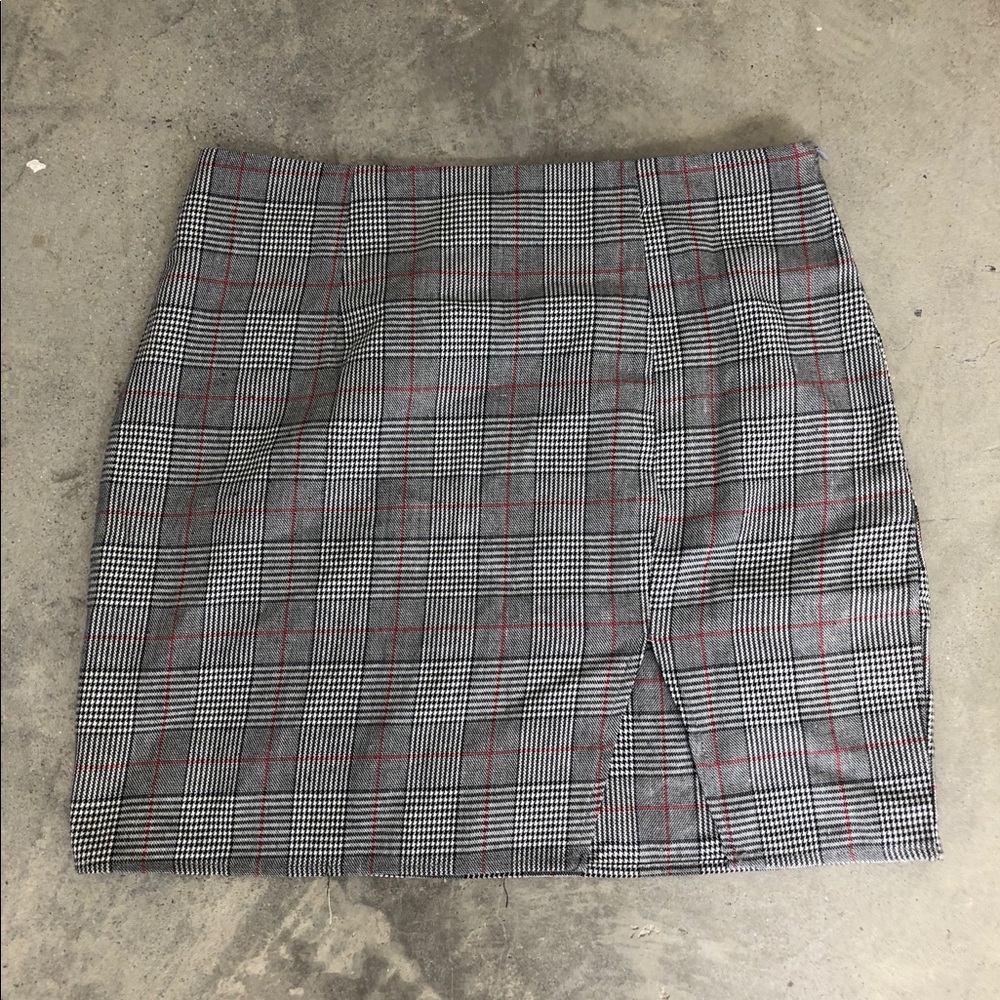 Plaid skirt